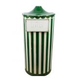 Vintage Disneyland Theme Park  Trash Can