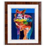 Art "Coyote Survivor" Printers Proof By John Nieto