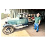 Vintage 1928 Ford Model A Roadster Truck