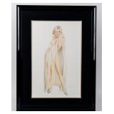 "Vargas Girl (White Sheet)" By Alberto Vargas