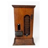 Early 1900s ZENO 1¢ Gum Vending Mach General Store