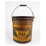 Vintage Riverside / Wards SAE 40 Five Gal Oil Can