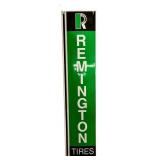 Vintage Remington Tires Metal Sign