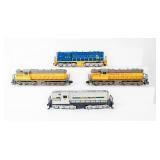 Lot of 4 American Flyer Train Engines