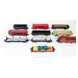 Lot of 10 American Flyer Train Cars