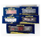 Lot of 5 American Flyer Train Cars NIB