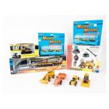 Mixed Die Cast Industrial Tractor Lot Some New