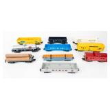 Lot of 10 American Flyer Train Cars