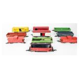 Lot of 10 American Flyer Train Cars