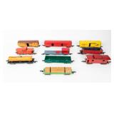 Lot of 10 American Flyer Train Cars