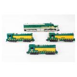 Lot of 4 American Flyer Train Engines