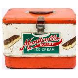 Antique Monticello Dairy Co. Ice Cream Cooler