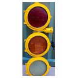 Vintage Econolite 3 Light Traffic Signal