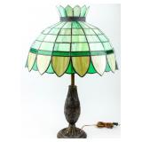 Vintage Stained Glass Tiffany Style Lamp