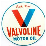 Large Valvoline2 Sided Advertising Sign