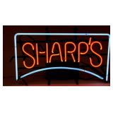 Sharps Beer 2 Color Neon Sign