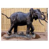 Art Jim Davidson Bronze Native American Hunt