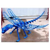 Large Dragonfly / Dragon Yard Art Metal Sculpture
