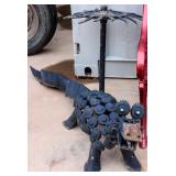 Armadillo / Animal Yard Art Metal Sculpture