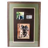 Sterling Silver Leather Parade Show Western Saddle