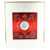 Art Martin Barooshian Intaglio Etching Gemini