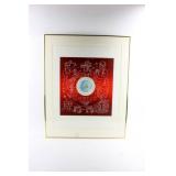 Art Martin Barooshian Intaglio Etching Virgo