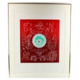 Art Martin Barooshian Intaglio Etching Taurus