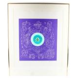 Art Martin Barooshian Intaglio Etching Pisces