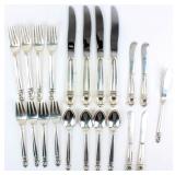 Sterling Silver Flatware International Silver 21pc