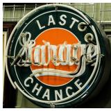 Neon Sign Last Chance Garage
