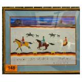 Art Limited Edition Justin Tso Navajo Print COA