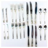 Sterling Silver Flatware International Silver 22 p