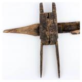 Old Dogon Wood Door Lock African