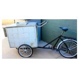 Vintage Ice Cream Cart Tricycle by Custom