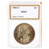 Coin 1900-O  Morgan Silver Dollar PCI MS65