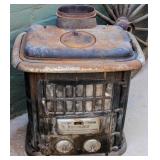 Montgomery Ward Cast Iron Wood Burning Stove