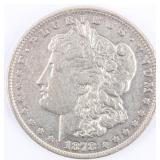 Coin 1878 Morgan Silver Dollar in EF
