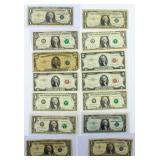 Coin Assorted United States Star Notes 14pcs