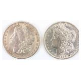 Coin 2 Morgan Silver Dollars 1892 & 1900-S