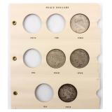 Coin 4 Peace Silver $ 1928-S, 34-D, 34-S & 35-S