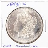 Coin 1885-S  Morgan Silver Dollar Brilliant Unc