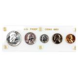 Coin 1963 United States Proof Set in Holder