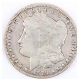 Coin 1879-CC Morgan Silver Dollar in VG