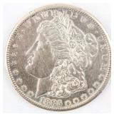 Coin 1885-S Morgan Silver Dollar in Extra Fine