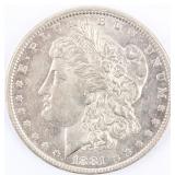 Coin 1881-O Morgan Silver Dollar in AU