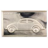 Coin 1938 Volkswagen 1000 Grain Sterling Bar