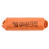 Coin 1964-D Washington Quarter Roll with 40 Coins