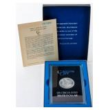 Coin 1883-CC Morgan Silver Dollar in GSA Display