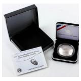 Coin 2014 Baseball Hall of Fame Dollar in Box