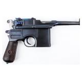 Gun Mauser Broomhandle C-96 Semi Auto Pistol